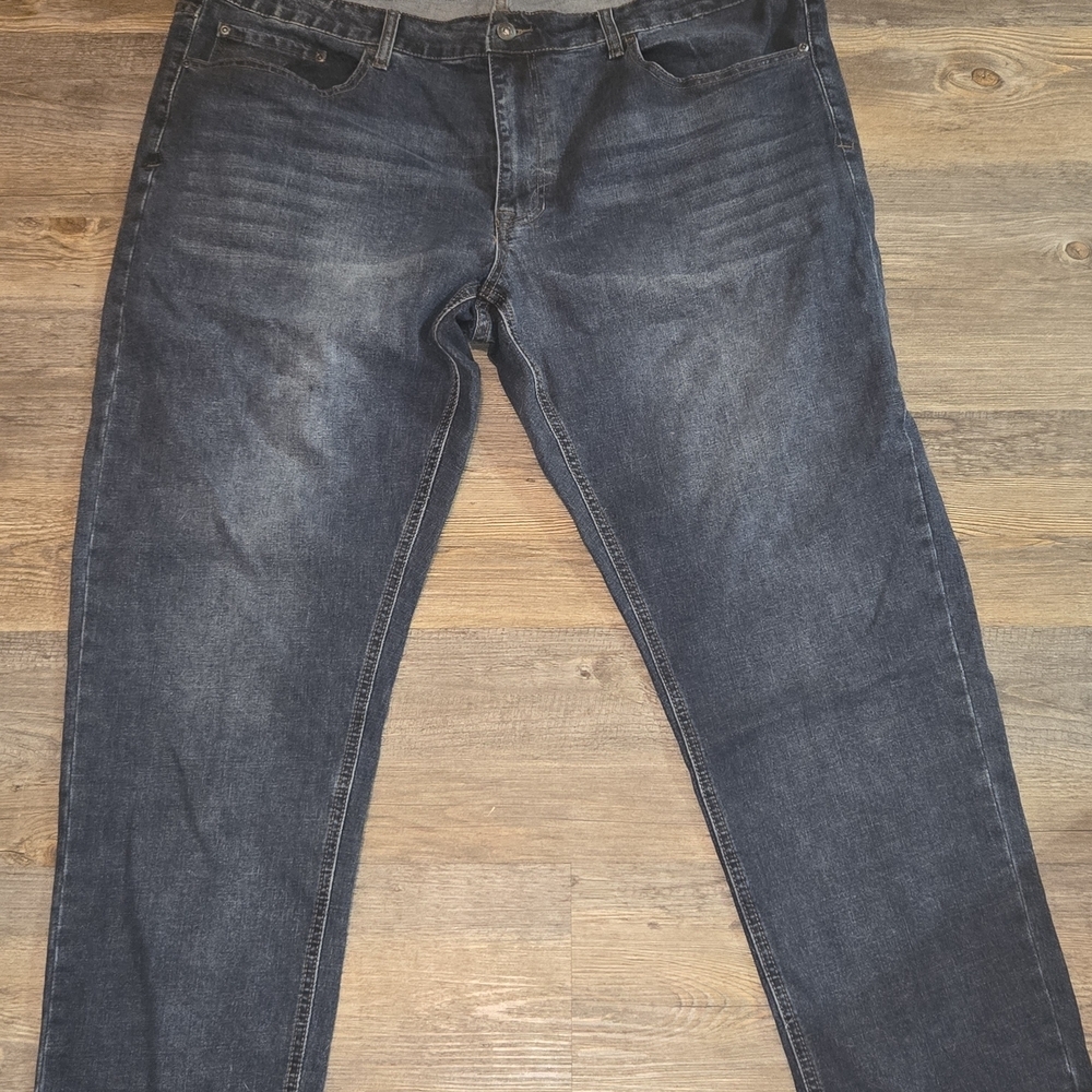 Van Heusen Dark Blue Regular Tapered Jeans